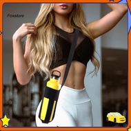 [Fx] Water Cup Carrier Strap Adjustable Water Bottle Holder Strap for Easy Carrying Universal Should