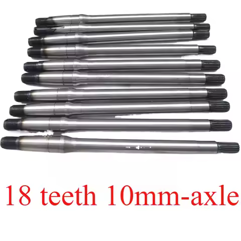 18 teeth 10mm-axle Electric tricycle rear axle half shaft electric vehicle accessories rear axle hal