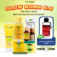 [ NOT FOR SALE ] Exzo Hand Body Lotion Vampire Red 150ml - Free Gift Bonus Pembelian The Face Kit