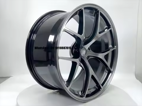 VLC Hyper Black Lightweight Deep Concave Alloy Rims 5X114.3 5X100 18 19 20 Inch Forged Wheels Passen