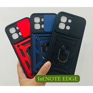 Transformer Slide Armor Case + Infinix Note EdgeRing Phone Case