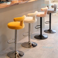 Bar Stool Home Use High Stool Swivel Stool Adjustable Cashier Counter High Chair Front Desk Bar Stoo