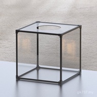 Lottery Box Opening 30cm Fully Transparent Large Small Aluminum Color Same Style Number Lottery Box 