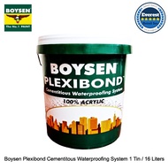 ┅Boysen Plexibond Cementitious Waterproofing System - 16 Liters (1 Pail)