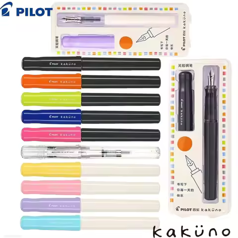 Pilot KaKuno Smile Fountain Pen Hexagonal Rod Children's Posture Pen Collection & Daily Use Students