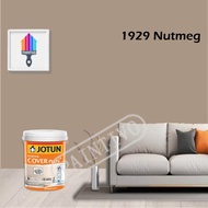 1929 Nutmeg 5L Jotun Essence Cover Plus Matt Grey Colour Indoor Wall Paint Easy Wash Cat Dinding Dal