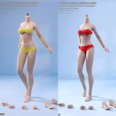 TBLeague 1/6 S48A&S49A Flexible Female Girl Middle Breast Body No Head