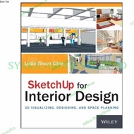 Buku SketchUp for Interior Design: 3D Visualizing, Designing,