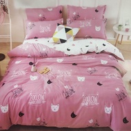 Bed Sheet Set 6 feet 5 pieces (quilt not included) 6514 One