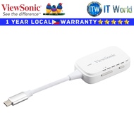 Itw | Viewsonic Wireless Dongle WPD-700 ViewShare Wireless Screen Casting Kit (PJ-WPD-700)