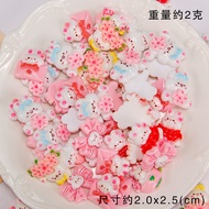 50 Creative Guka Full Set Girls Melody Kuromi Cream Glue Guka DIY Guka Set Three-Layer Storage Box C