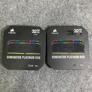 [used] CORSAIR DOMINATOR PLATINUM RGB 3200MHz DDR4 C16 DUAL Memory Kit 64GB (16GB x 4)
