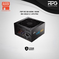 (READY STOCK) FSP VIC GD 650W / 850W ATX 3.1 PCIe 5.1 PSU POWER SUPPLY UNIT DESKTOP