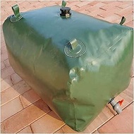 Green Heavy Duty Water Bladder Tanks, Portable Foldable Emergency Water Storage Container, for Campi