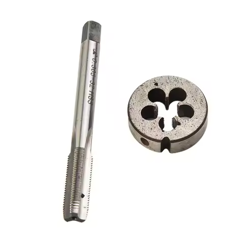 8V1-32 Die 8V1-32 Tap Tools Parts Home Tool Parts 0.305\"x32 High Speed Steel Right Hand Tap&die Set