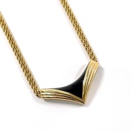 【日本直送 中古美品】Christian Dior 克裡斯汀‧迪奧 項鍊 古董金屬 金色 配件