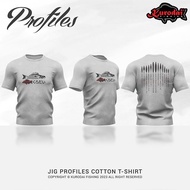 Kurodai Apparel – Short Sleeve Premium Fishing Cotton T-shirt (new) Jig Profiles Theme