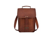 Vintage Leather Crossbody Messenger Bag 13 Inch MacBook/Laptop Satchel Shoulder Bag Unisex