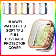 Huawei Watch Fit 3 Soft Tpu Full Coverage Protector Cover Huawei Fit3 Cover