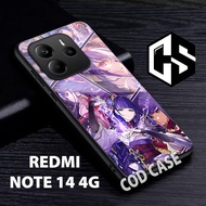 Glossy Softcase REDMI NOTE 14 genshin impact/case Redmi Note 14 Redmi Note 14/casing glitter