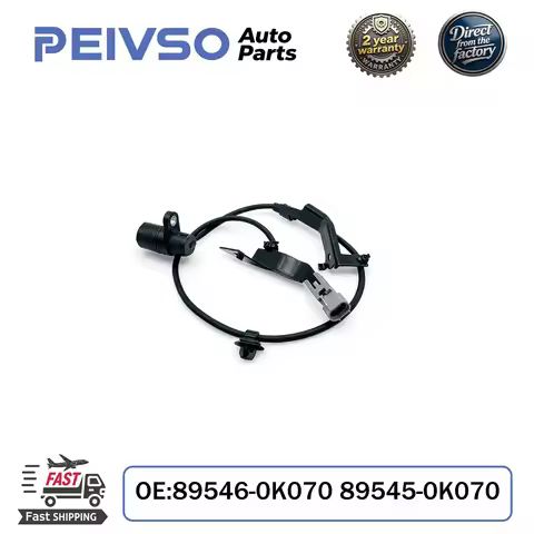 PEIVSO 89546-0K070 89545-0K070 895460K070 895450K070 Rear LH/RH ABS Wheel Speed Sensor For Toyota Hi