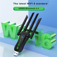 WiFi 6 AX900 USB Adapter Bluetooth 5.4 Dual Band Antennas 2.4G 5G WiFi6 Network Card Wireless
