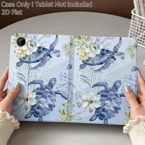 Sea Turtle Design For Lenovo Xiaoxin Pad Pro Tab K11 K10 Y900 3rd Y700 P11 P12 11.5 12.7 8.8 Inch Ta
