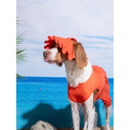 Puppy Gallery | Gom Gom Cooling Jumpsuit for Dogs Cats Summer Pet Romper Clothes Lightweight Cooling