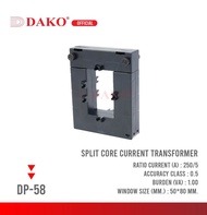 DAKO ซีที ถอดประกบ ขนาด50x80mm. 250/5A 300/5A 400/5A 500/5A 600/5A 800/5A 1000/5A รุ่น: DP-58