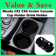 Mazda CX5 CX8 2017 - 2025 Center Console Water Cup Holder Drink Holder Car Interior Accessories CX-5