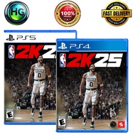 NBA 2K25 Standard Edition - PS4 / PS5 (PLAYSTATION 4 / PLAYSTATION 5 ) - GAME DISC