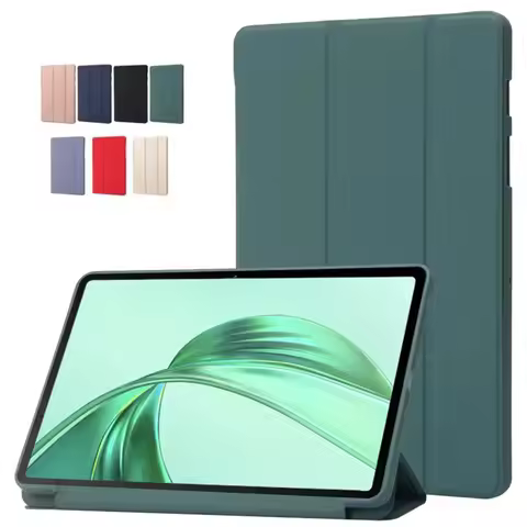 For Huawei Enjoy Tablet 2 Case 10.1inch T5-10.1 PU Leather Soft Back Trifold Stand Tablet Cases For 