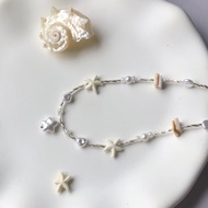 Star strip necklace - handmade necklace