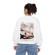 Ready Stock Vintage Porsche Illustrated Sweatshirt | Classic 911 Car Graphics 1216