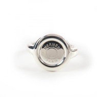 Excellent condition HERMES vintage AG925 silver ring with Serie hardware, size 49 (equivalent to Jap