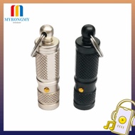 MYRONGMY EDC Tool, Aluminum Alloy LED Light Emergency Keychain Light, Portable Mini  Light Outdoor
