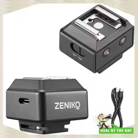 24-Hour Delivery ZENIKO T1 Wireless Flash Trigger 2.4Ghz Mini Universal Hot Shoe Remote Control For 