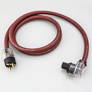 HIFI Cardas golden reference DIY Power Cord 90 Degree Right Angle EU/US Power Plug IEC Female Power 