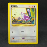 Vintage Pokemon TCG Rattata 61/102 1999 Base Set Unlimited Trading Card