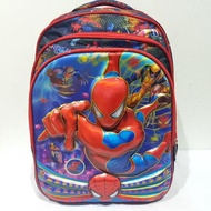 The Latest Product Of Spiderman Elementary School Children's Backpack Embossed Farnell School Bag Hurry Up To Order