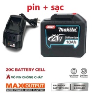 Pin 20 cell Makita pin đóng 20 cell Mạch 8 mosfet dòng xả cao chân pin phổ thông 4cm Có đèn led báo 