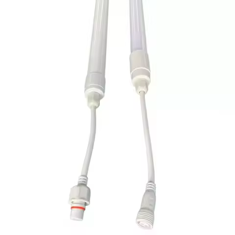 25PCS/lot AC DC12V 24V 36V T8 LED Tube Waterproof Ip65 5W 10W 15W 18w 22W 2200lm 600mm 900mm 1200mm 