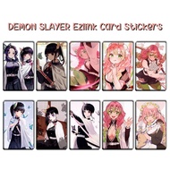 (Local Seller) Demon Slayer Ezlink Card Stickers