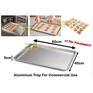 (Heavy Duty) Aluminium Tray Baking Tray for Industry Commercial Oven | Tray Oven | Dulang Aluminium 