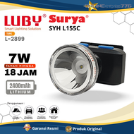 SENTER KEPALA LUBY L2899 / HEADLAMP LUBY L-2899 / LUBY 2899 / 7 WATT / CAHAYA PUTIH TAHAN HINGGA 18 