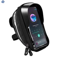 NEW Waterproof Frame Front Top Tube Bike Bag with Handlebar Mount - MTB Touch Screen Cycling Bag Phone Holder, Essential Bicycle Accessories