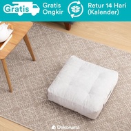 Dekoruma Kumi Square Floor Cushion | Floor Pillow