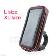 [ MURAH ] MOBILE PHONE HOLDER FOR MOTORCYCLE SIZE (L 6.3 INCH) (XL 7 INCH)