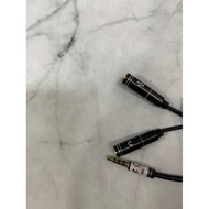 Audio to Mic Cable + Metal Earphone jack to Mic Earphone Cable/ Audio to hf Cable and Mic