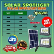 [READY STOCK] SOLAR SPOTLIGHT KING | 100W,200W,300W,500W,800W | COLOR WHITE 6500K